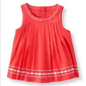 Toddler blouse coral